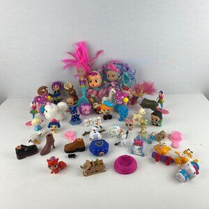 Pretend Play Kids Toy Lot Shopkins Hello Kitty Cry Baby Mattel Secret Life Pets